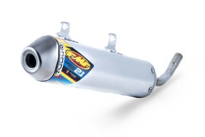 Silver Turbine Core 2.1 Silencer Spark Arrestor Muffler - For 2018 Gas Gas EC/XC 250/300