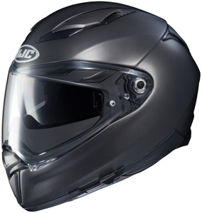 F70 Semi-Flat Titanium Full-Face Street Helmet X-Small