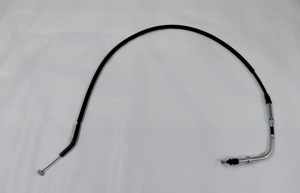 Black Vinyl Clutch Cable - For 06-15 Kawasaki Ninja 650R