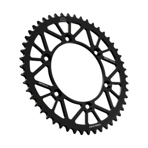 Black Aluminum Rear Sprocket - 52 Teeth 520 Pitch