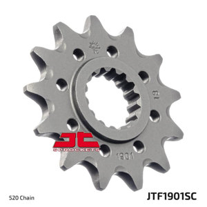 Front Steel Countershaft Sprocket Self Cleaning - 16 Tooth 520