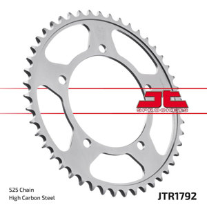 Steel Rear Sprocket - 40 Tooth 525 - For V-Strom GSR GSX/R Bonneville