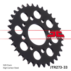 Steel Rear Sprocket - 33 Tooth 520 - For 125/200/250 Rebel Shadow Duke