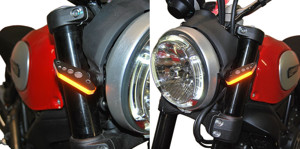 Front LED Turn Signals - For Ducati Scrambler