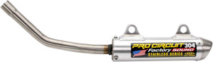 304 Aluminum Slip On Exhaust Silencer - For 92-93 KX125