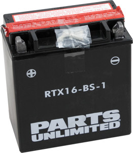 Sealed AGM Battery - Replaces YTX16-BS-1