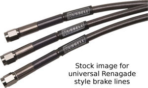 Russell Renegade Universal Brake Line - 21"