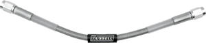 Russell Universal Braided Stainless Steel Brake Line - 9"