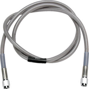 Russell Universal Braided Stainless Steel Brake Line - 47"