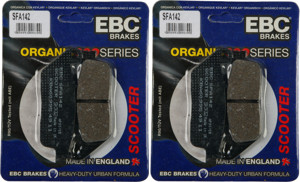 Standard Organic Brake Pads Front Set