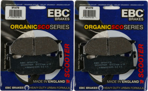 Standard Organic Brake Pads Front Set