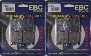 Standard Organic Brake Pads Front Set