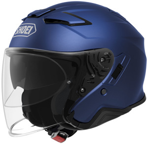 J-Cruise 2 Metallic Matte Blue 3/4 Open-Face Motorcycle Helmet Small