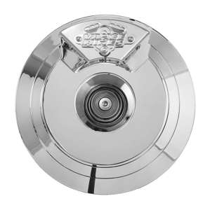 Skullcap Air Cleaner Cover - Chrome - "Grenade" Style