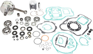 Engine Rebuild Kit w/ Crank, Piston Kit, Bearings, Gaskets & Seals - For 01-04 KX100