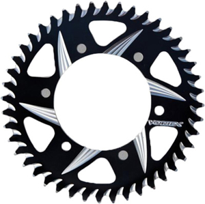 CAT5 Rear Aluminum Sprocket 46T Black 530 - For 00-14 Honda CBR RC51