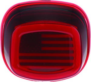 Freedom Taillight Red Lens Without License Light