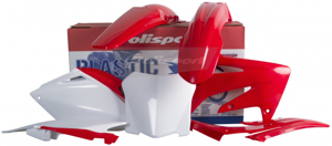 Plastic Kit - Original Red/White - For 2008 Honda CRF250R