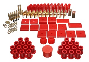 64-78 Toyota FJ40 Land Cruiser Red Hyper-Flex Master Bushing Set