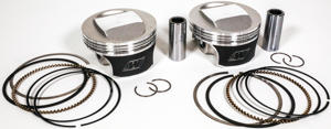 Tracker Piston Series Kits - 1340 Evo Flattop 8.5:1 Cr+.020