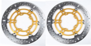 Floating Brake Rotor Front Set