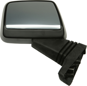 Right Mirror Replacement - Black/Chrome - GL1100/1200