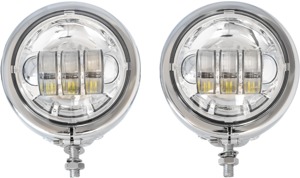 Letric Lighting 4.5in Passing Lamps Chr