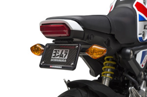 Fender Eliminator w/ Black Anodized License Plate Frame & LED Light - For 22-23 Honda Grom