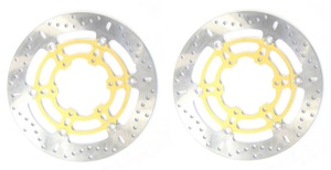 Floating Brake Rotor Front Set