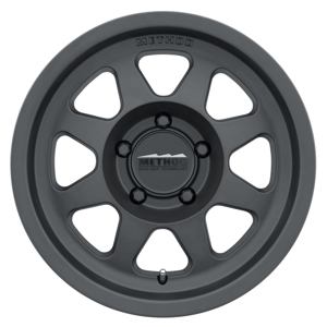 MR701 15x7 +15mm Offset 5x100 56.1mm CB Matte Black Wheel