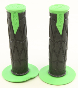 M1 Dual Density 7/8" Off Road Grips - Green & Black