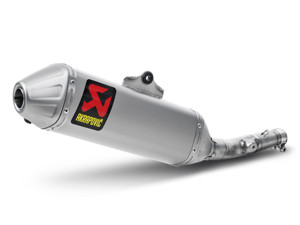 Titanium SA Slip On Exhaust - For 11-13 Honda CRF250R