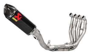 Racing Carbon Fiber Full Exhaust - Kawasaki ZX10R