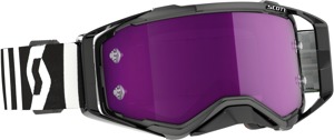 Prospect Goggles Black/White Purple Chrome Works Lens