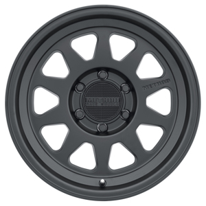 MR316 18x9 +18mm Offset 6x5.5 106.25mm CB Matte Black Wheel