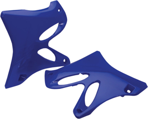 Radiator Shrouds - Blue - For 02-14 Yamaha YZ125 YZ250