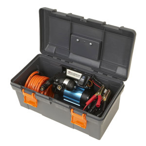 12V High Output Portable Air Compressor w/ 19ft. Hose & Carry Case - Arb Compressors