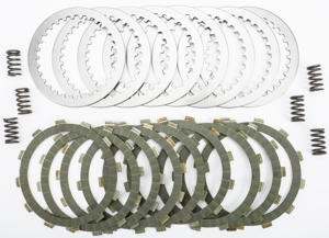 SRK Complete Clutch Kit - Aramid Fiber Friction Plates, Steels, & Springs - For 81-05 KZ1000