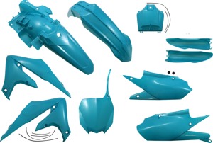 Full Plastic Kit - Teal Metallic - Fits Many 18-22 Yamaha 250F/450F/FX