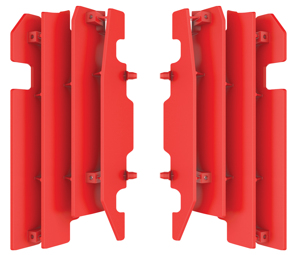 Radiator Louver Cover (Red) - For 01-04 Honda CR125R, CR250R & CRF450R