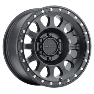 MR315 20x9 / 8x170 BP / 18mm Offset / 130.81mm CB Matte Black Wheel