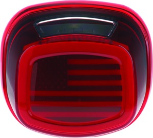 Freedom Taillight Red Lens With License Light