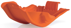 Skid Plate Orange - For 13-16 KTM 500XCFW 500EXCF 450XCFW