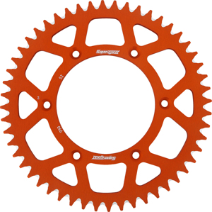 Aluminum Rear Sprocket 52T Orange