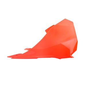 3-17 KTM SX85 Airbox Cover Left Side - Flo Orange