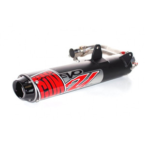 EVO U Slip On Exhaust - For 04-07 Yamaha Rhino 660