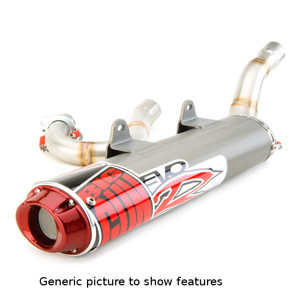 EVO R Full Exhaust - For 08-12 Honda TRX700XX