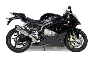 CT Single Titanium Full Exhaust - For 15-18 BMW S1000R S1000RR