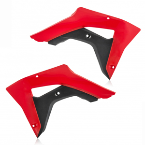 Radiator Shrouds - Red/Black - For 17-18 Honda CRF450RX