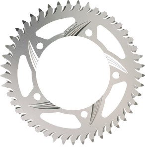 CAT5 Rear Aluminum Sprocket Silver 43T 520 - For 96-07 Ducati 620-1000